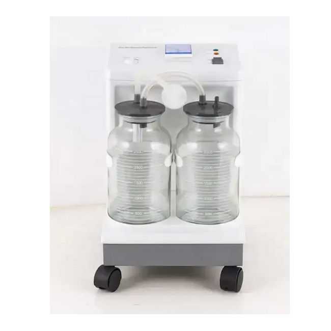 Double bottles electric suction machine